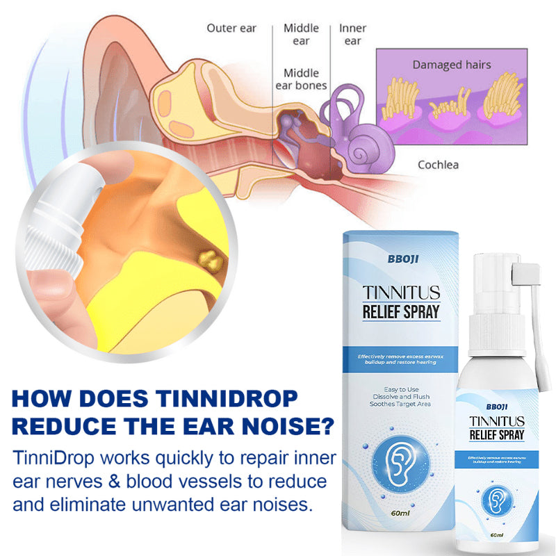 BBOJI™ Tinnitus Relief Spray – Calm the Ringing, Restore Your Peace